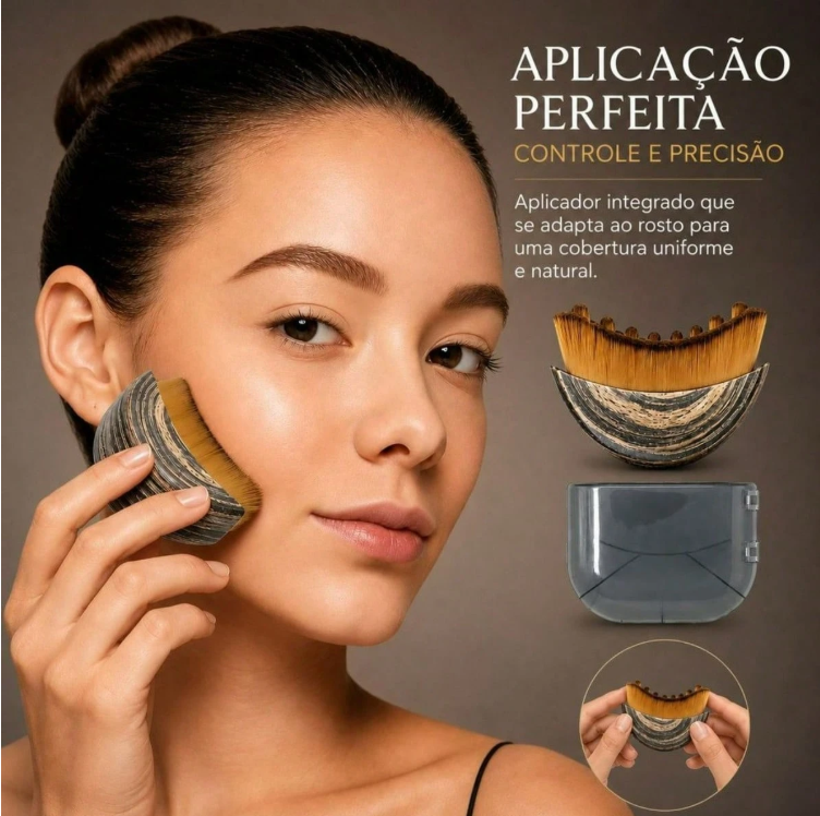 Escova Facial Massageadora para Drenagem e Skincare