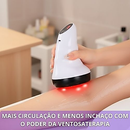 Aparelho Ventosa Terapia Elétrico Massageador Alívio De Dores Musculares Recarregável Calor Infravermelho