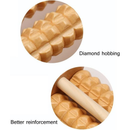 Massageador Madeira Duplo Para Pés De Madeira Terapia Relaxante Anti-stress