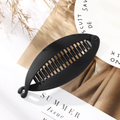Presilha de Cabelo Banana 12cm Colorida – Prende e Estiliza sem Machucar