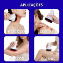 Aparelho Ventosa Terapia Elétrico Massageador Alívio De Dores Musculares Recarregável Calor Infravermelho