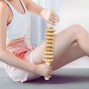 Rolo Bastão Massageado Manual Modelador Relaxante Muscular Madero terapia Tratamento Celulite