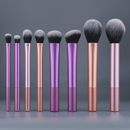 Kit 8 Pincéis de Maquiagem Profissional – Cerdas Macias Veganas e Cruelty-Free
