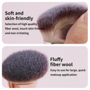 Kit 4 Pincéis de Maquiagem Multifuncionais Duo Ponta – Pincéis Faciais para Base, Corretivo e Blush